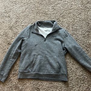 PINK 1/4 zip sweatshirt. Only worn 3-4 times!